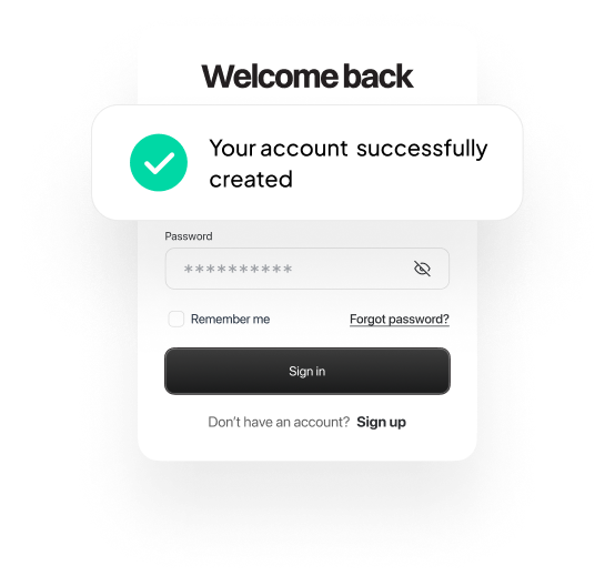 Sign up